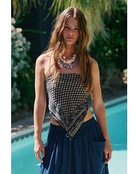 Free People - Lotus Paisley Print Bandana - Lyst