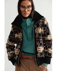 Pendleton - Foxglove Fleece Bomber Jacket - Lyst