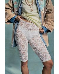 Intimately By Free People - All Day Lace Capris - Lyst