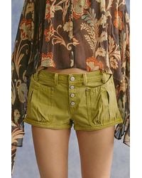 Free People - Calipsa Micro Cargo Shorts - Lyst