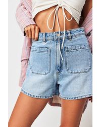 Rolla's - Mirage Shorts At Free People In Organic Light Blue, Size: 25 - Lyst