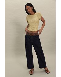 Free People - Deep Trance Dropped Boyfriend Jeans - Lyst