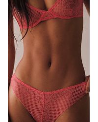 Intimately By Free People - Graphic Edge Lace Thong By - Lyst