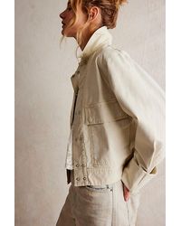 Free People - We The Free Suzy Linen Jacket - Lyst