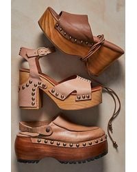 Free People - Everette Platform Clogs - Lyst