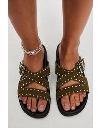 Seychelles - Minnie Stud Footbed Sandals By - Lyst