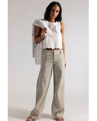Free People - Time Flies Low-Rise Clean Trousers - Lyst