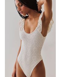 Nightcap - Sunflower Lace Bodysuit - Lyst