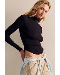 Intimately By Free People - Base Layer Thermal Mock Neck Long Sleeve By - Lyst