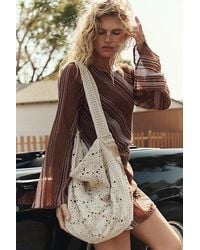 Free People - Sunrise To Sunset Crochet Tote - Lyst