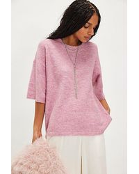 Free People - Margot Softspun Sweater Tee - Lyst