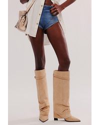 Free People - Felicity Foldover Boots - Lyst