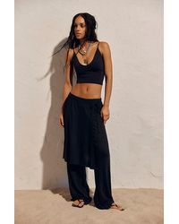 free-est - Gauzy Knit Skants Top By - Lyst