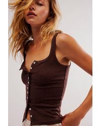 Intimately By Free People - End Game Pointelle Tank Top - Lyst
