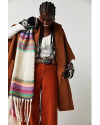 Free People - All I Need Cozy Hooded Kimono At In Tobacco - Lyst