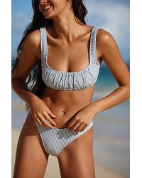 Montce - Montce Zoe Stripe Bikini Top - Lyst