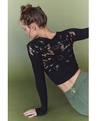Free People - Happiness Runs Floral Long Sleeve - Lyst