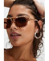 Free People - Royal Polarized Aviator Sunglasses - Lyst