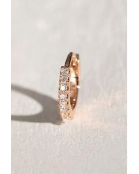 Maria Tash - 6.5Mm Diamond Eternity Hoop Earring - Lyst