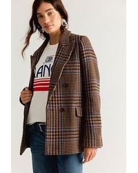 Closed - Fitted Double Breasted Blazer - Lyst