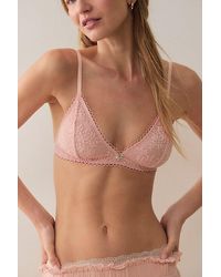 Intimately By Free People - Loved You First Lace Triangle Bralette By - Lyst