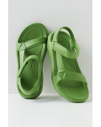 Teva - Hurricane Drift Sandals At Free People In Meadow Green, Size: Us 6 - Lyst