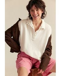 Free People - We The Free Camden Henley Sweatshirt - Lyst