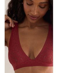 Intimately By Free People - Smooth Talking Lace Wide-Strap Bralette By - Lyst