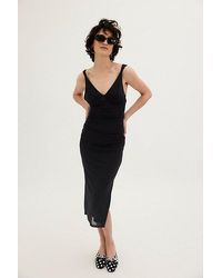 Intimately By Free People - Long Live Mesh Midi Slip By - Lyst