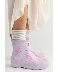 HUNTER - X Loveshackfancy Playtm Short Rain Boots - Lyst
