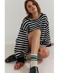 Free People - Tip Top Stripe Pullover - Lyst