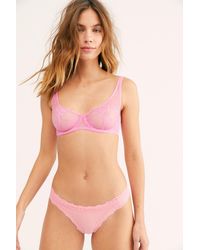 Free People Ruby Thong By Intimately - Pink