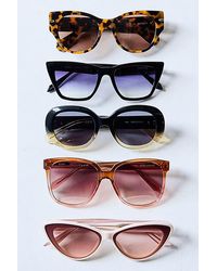Quay - Impromptu Novelty Round Sunglasses - Lyst