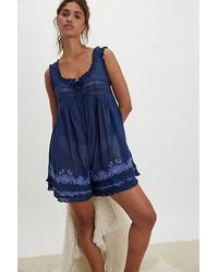 Free People - Bali Sail Away Romper - Lyst