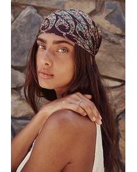 Free People - So Silk Printed Bandana - Lyst