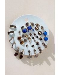 Free People - Teeny Tiny Mega Stud Earring Set - Lyst