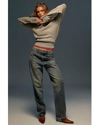 Free People - Kemper Slim Tapered Jeans - Lyst