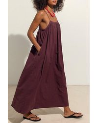 free-est - Marisol Textured Cotton Maxi Dress By - Lyst