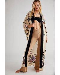 Free People Butterfly Kisses Kimono - Natural
