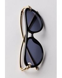 Free People - Solline Aviator Sunglasses - Lyst