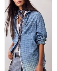 Free People - Ditsy Scallop Scarf - Lyst