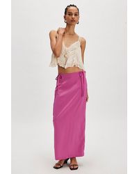 Free People - Rosetto Column Skirt - Lyst