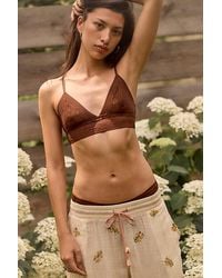 Intimately By Free People - Smooth Talking Lace Triangle Bralette By - Lyst