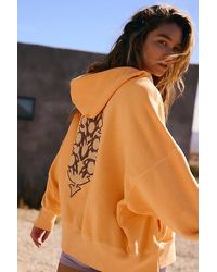 Free People - Sprint To The Finish Logo Hoodie - Lyst