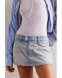 Free People - We The Free Gallivanting Peekaboo Skort - Lyst
