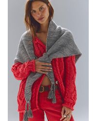 Free People - So Marled Shawl - Lyst