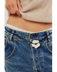 Free People - Nissaki Belly Chain At In Ivory - Lyst
