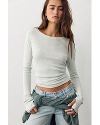 Free People - Tinsley Long Sleeve Top - Lyst