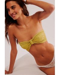 Intimately By Free People - Floral Frills Knotted Bandeau - Lyst