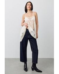 Free People - Deep Trance Dropped Boyfriend Jeans - Lyst